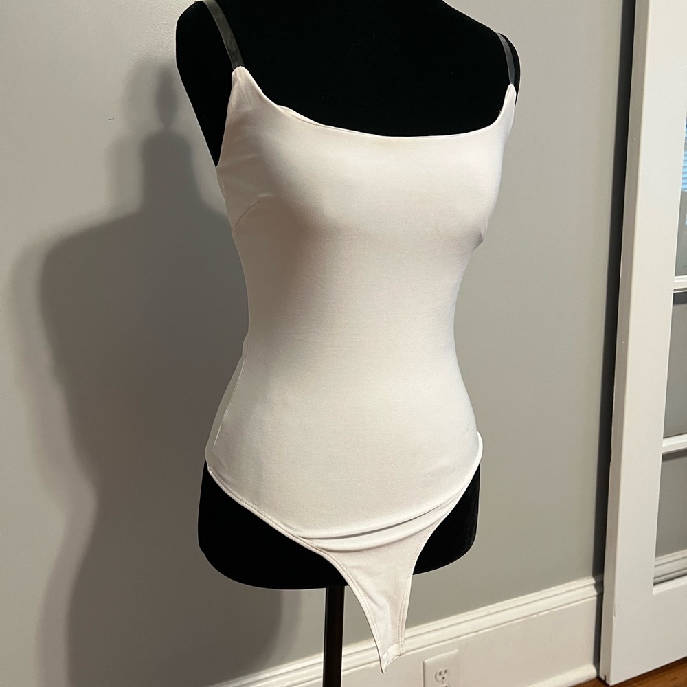 Better Be Ivory Bodysuit with Adjustable Straps